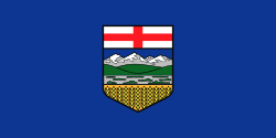 Official flag of Alberta