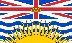 Official flag of British Columbia