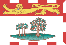 Official flag of Prince Edward Island
