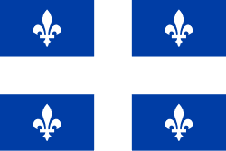 Official flag of Quebec
