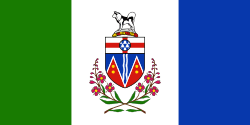 Official flag of Yukon